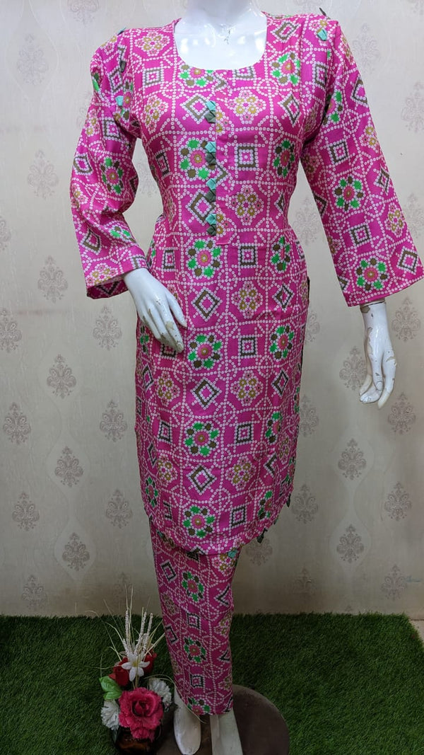 Khaddar Fabric D# 07 | 2PC Stylish Stitched Allover Printed